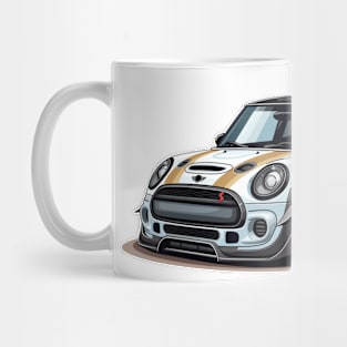 Mini GP Cartoon White Mug